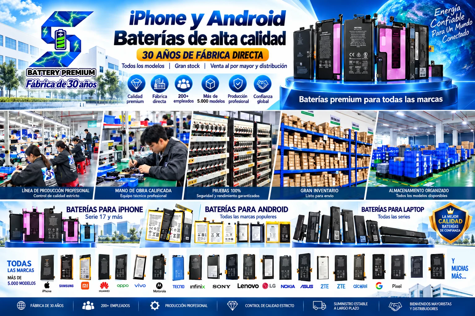 Fábrica Battery Premium