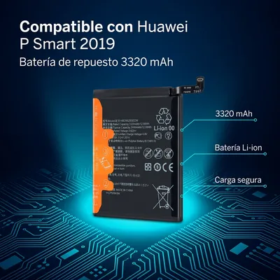 Batería para Huawei P Smart 2019 3320mAh — detalle de celda