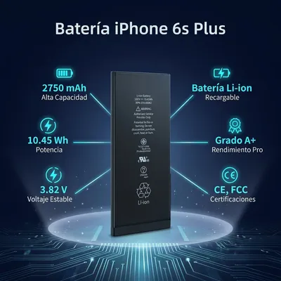 Batería para iPhone 6s Plus — vista posterior