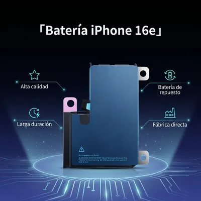 Batería para iPhone 16e — vista posterior
