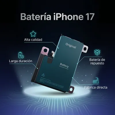Batería para iPhone 17 — vista posterior