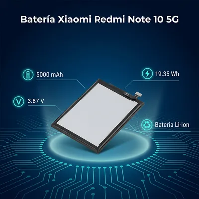 Batería para Redmi 10 5G — vista posterior
