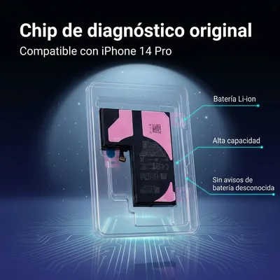 Batería para iPhone 14 Pro — detalle de celda