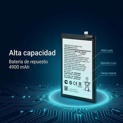 Batería para Samsung A05 4900mAh — detalle de celda