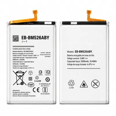 Batería para Samsung A73 5G 4860mAh — vista frontal
