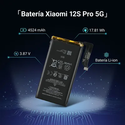 Batería para Google Pixel 6 Pro 4524mAh — vista posterior