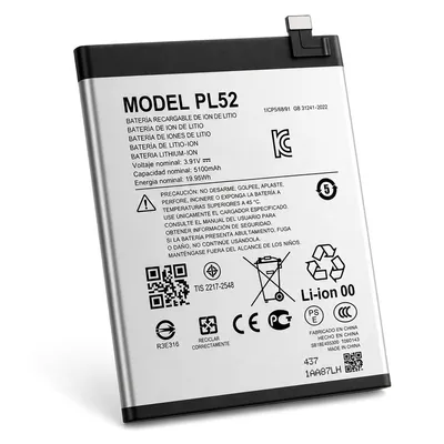 Batería para Moto G05 5200mAh — vista frontal