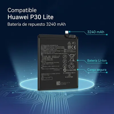Batería para Huawei P30 Lite 3240mAh — detalle de celda