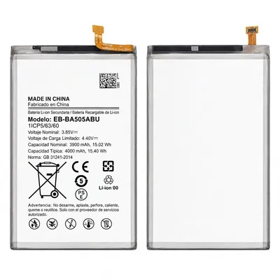 Batería para Samsung A70 3900mAh — vista frontal