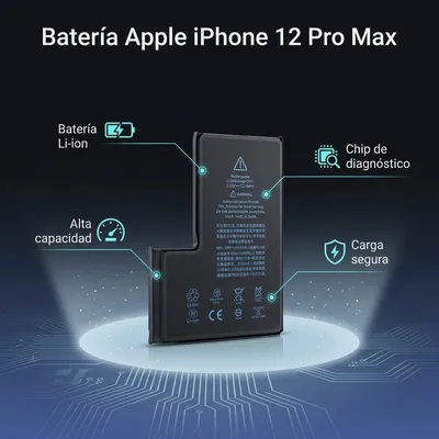 Batería para iPhone 12 Pro Max — vista posterior