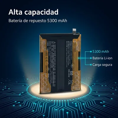 Batería para Redmi Note 14 Pro 4G 5500mAh — detalle de celda