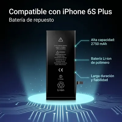 Batería para iPhone 6s — detalle de celda
