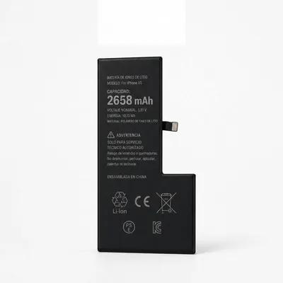 Batería para iPhone XS 2658mAh — vista frontal