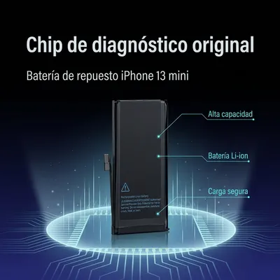 Batería para iPhone 13 Mini — detalle de celda