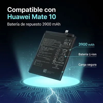 Batería para Huawei Mate 10 3900mAh — detalle de celda