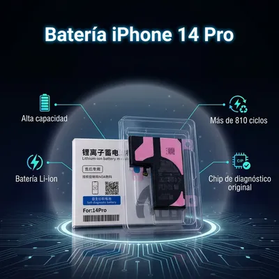 Batería para iPhone 14 Pro — vista posterior
