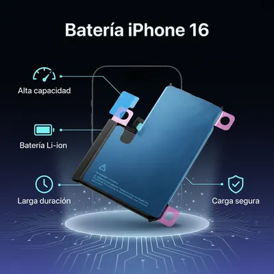 Batería para iPhone 16 — vista posterior