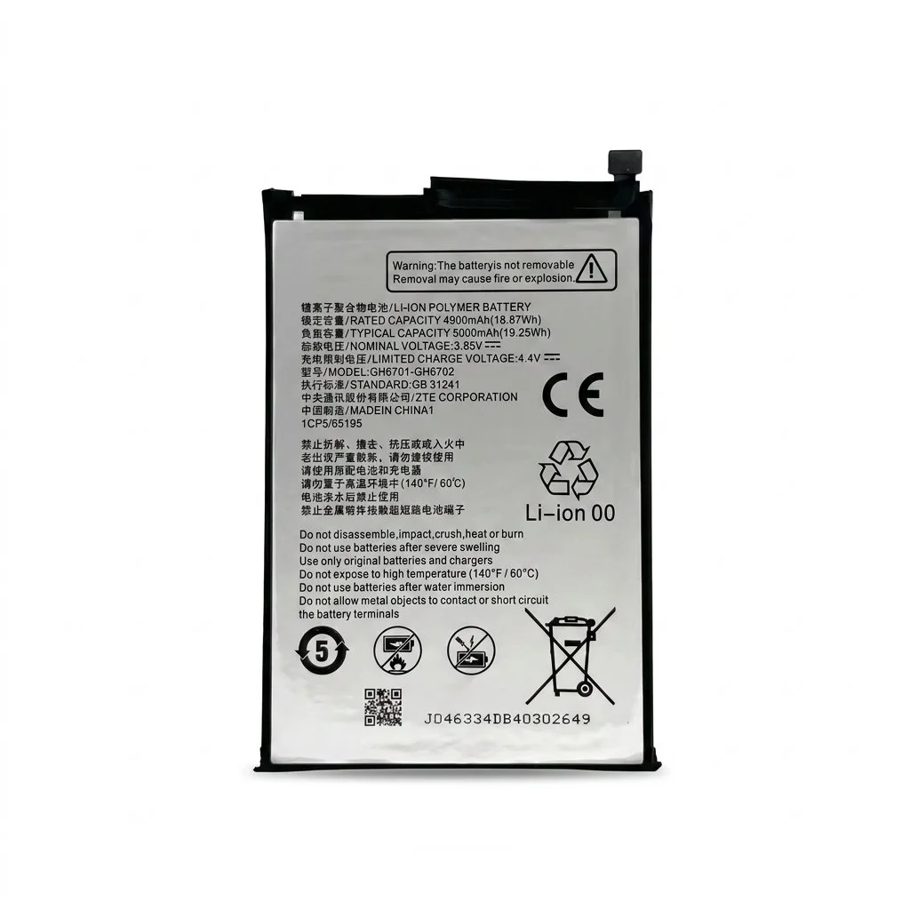 Batería para ZTE Blade A34 — vista frontal