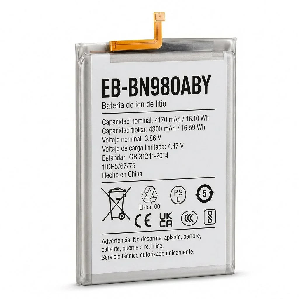Batería para Samsung Note 20 4170mAh — vista frontal