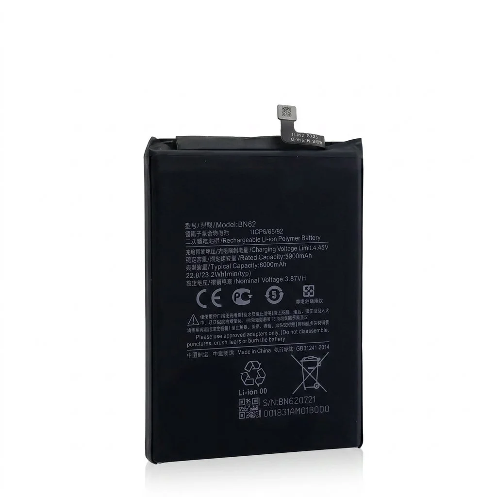 Batería para Redmi 9T 6000mAh — vista frontal
