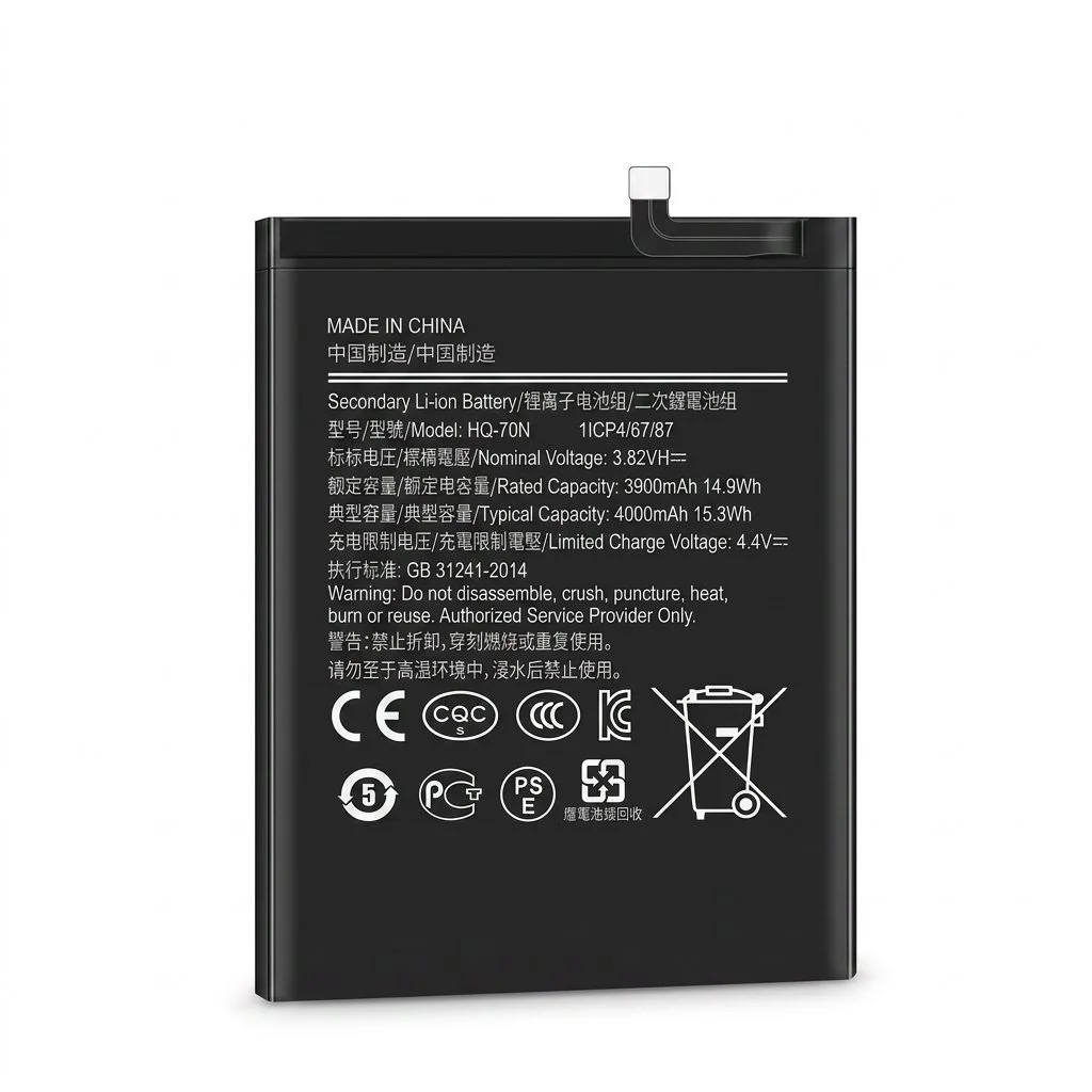 Batería para Samsung HQ-70N 4000mAh — vista frontal