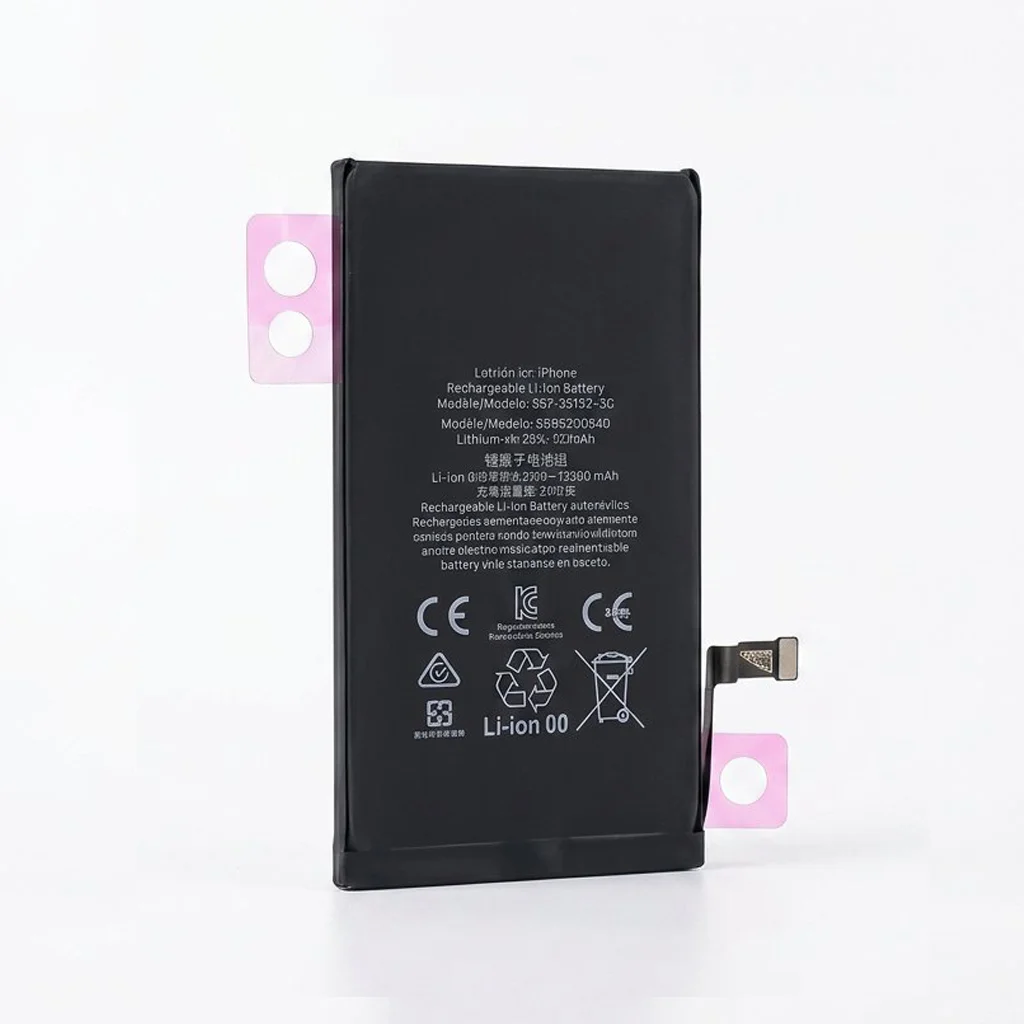 Batería para iPhone 15 2030mAh — vista frontal