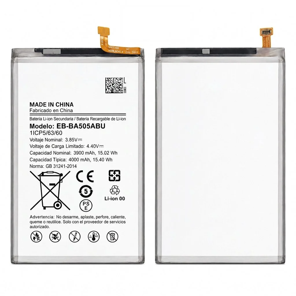 Batería para Samsung A70 3900mAh — vista frontal