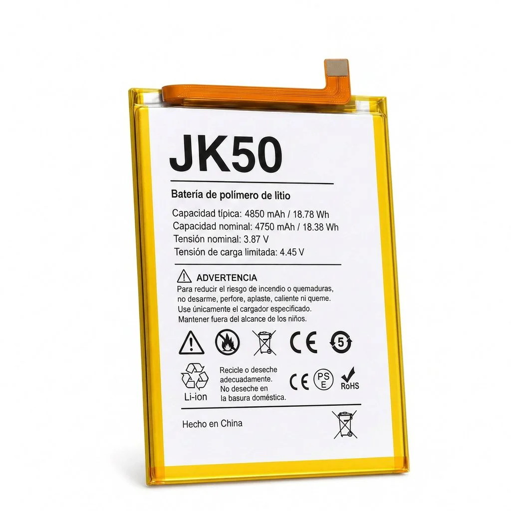 Batería para Motorola JK50 4850mAh — vista frontal