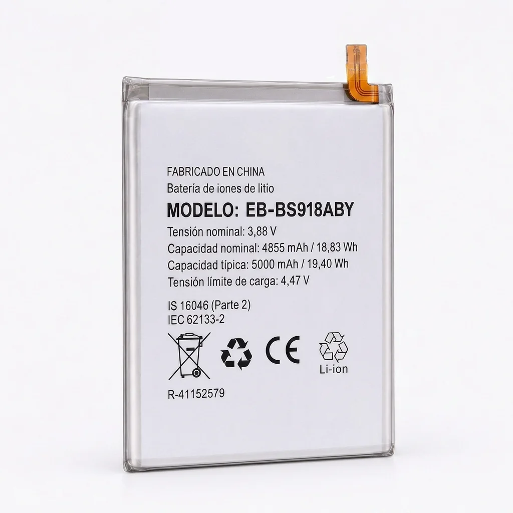 Batería para Samsung S23 Ultra 3900mAh — vista frontal