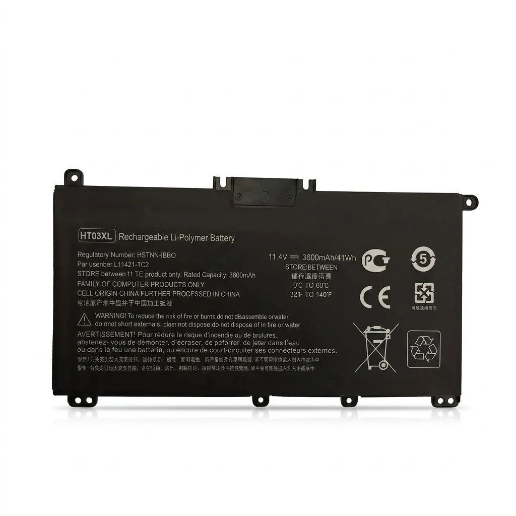 Batería para HP HT03XL 3600mAh — vista frontal