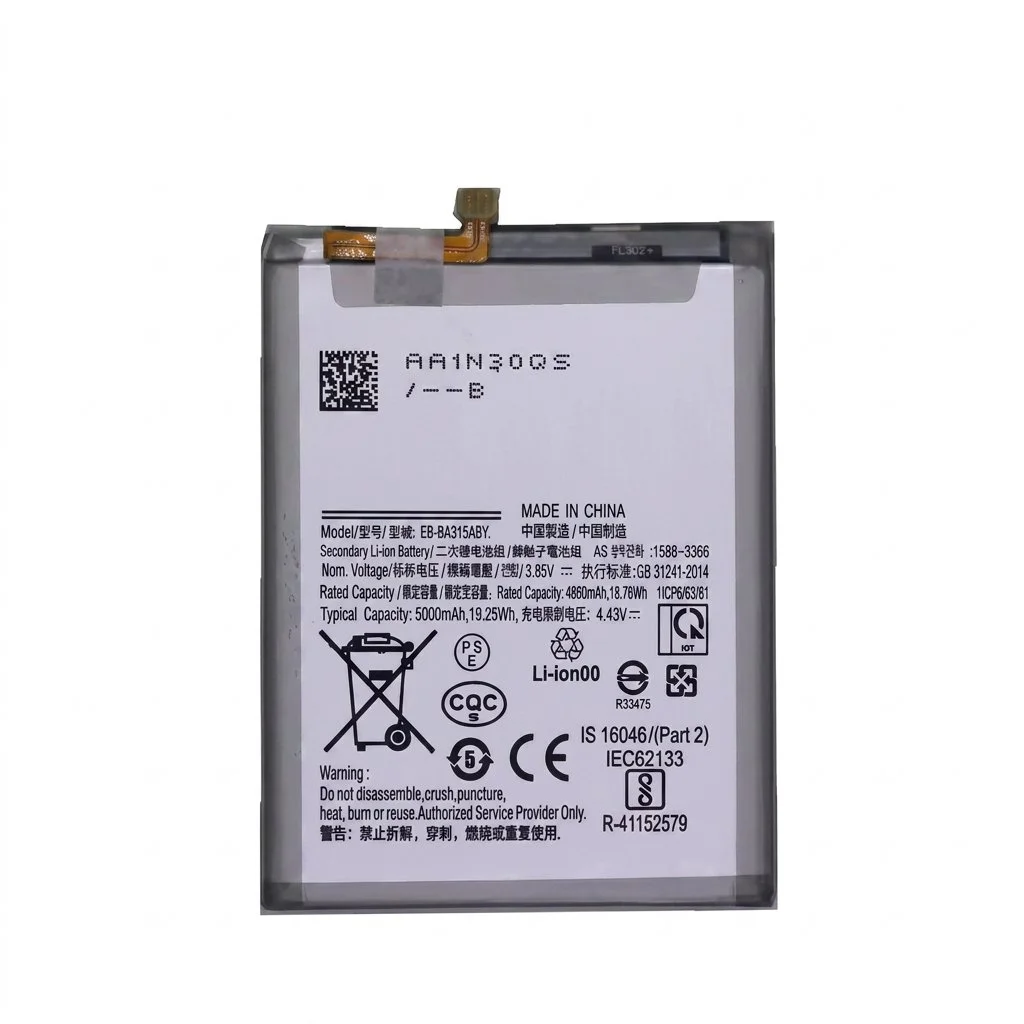 Batería para Samsung A31 4030mAh — vista frontal