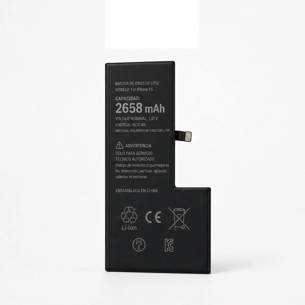 Batería para iPhone XS 2658mAh — vista frontal
