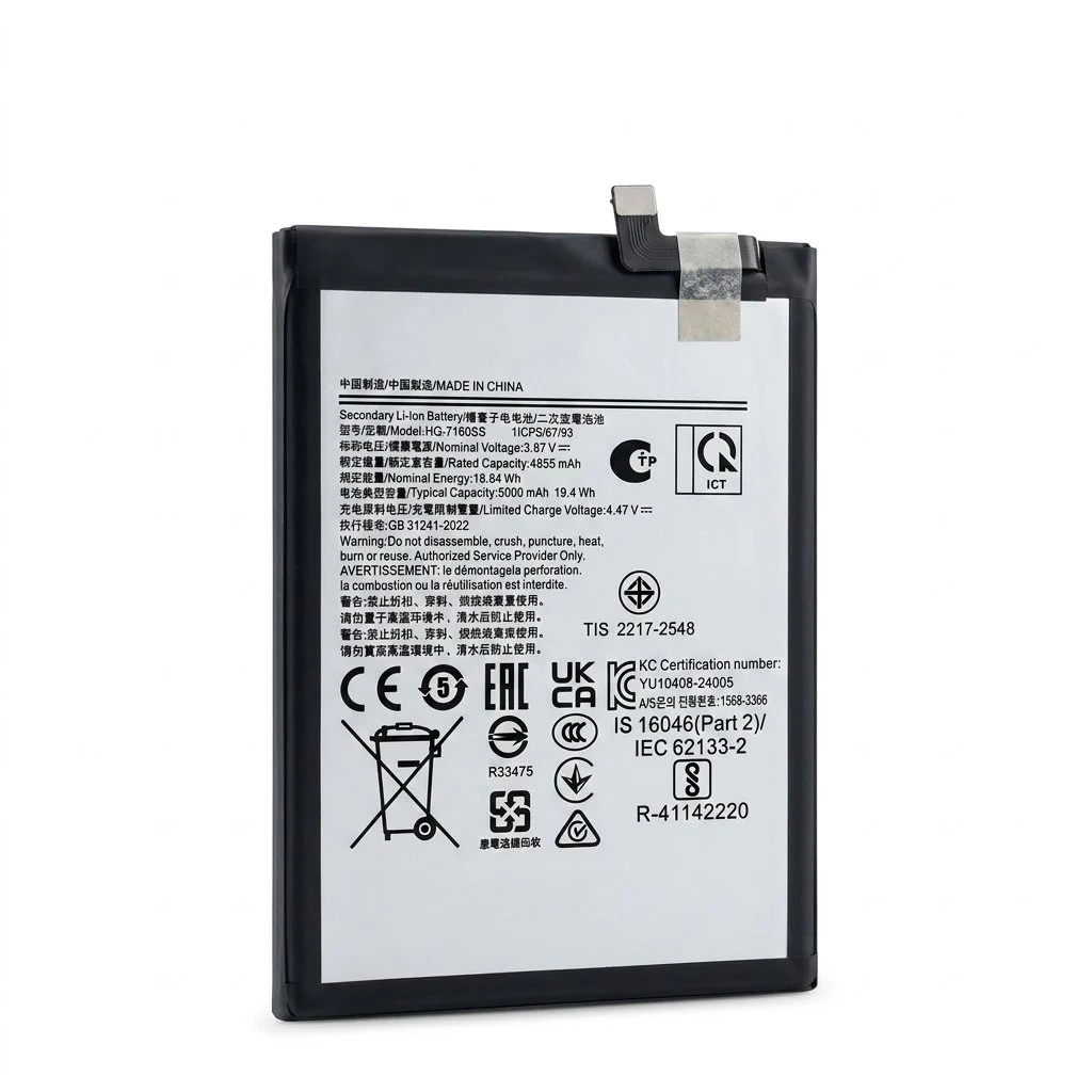 Batería para Samsung A06 4885mAh — vista frontal